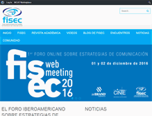 Tablet Screenshot of fisecinternacional.com